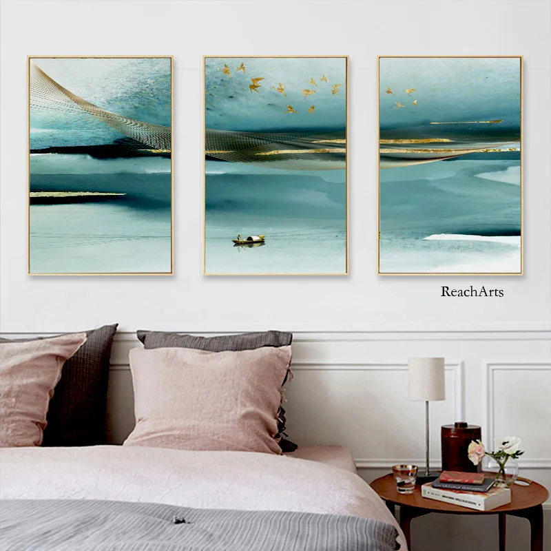 

Large size Picture 3 Panels Wall Pattern CanvasOriental Style Print Bedroom Decor Accessories Decorative Canvas Printing Poster