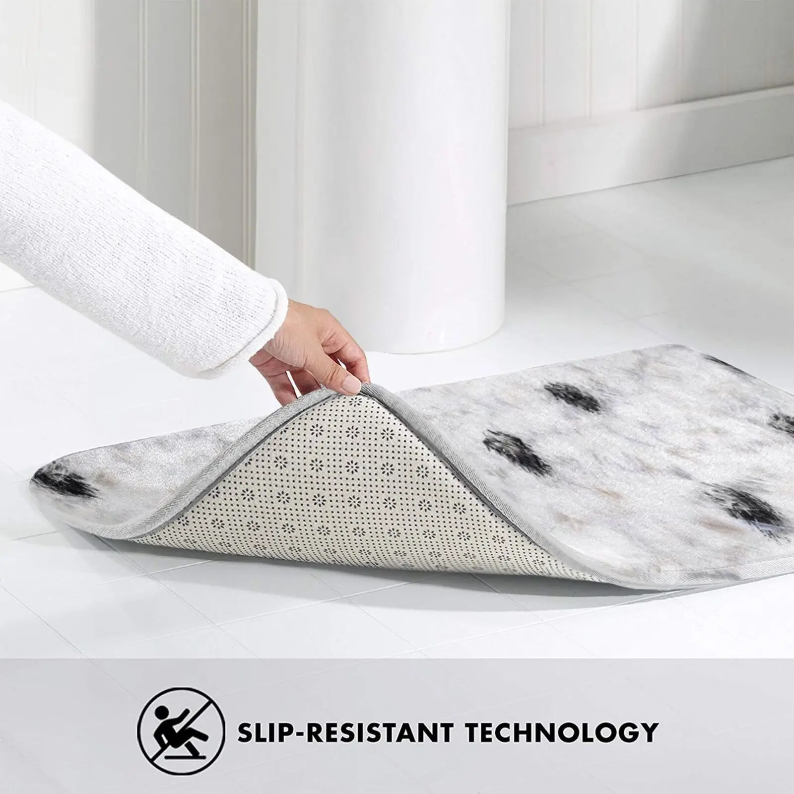 

Little Princess | Faux Fur Ermine | Colsplay | Black White Carpet Mat Rug Cushion Soft Animal Animal Faux Fur Faux