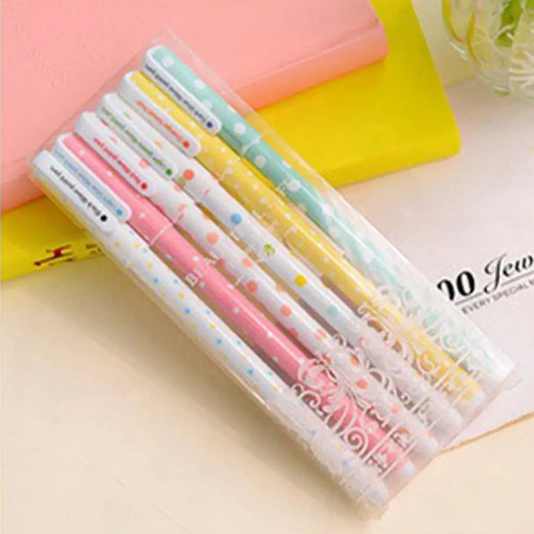 Милая Шариковая ручка с мультяшным принтом для дома офиса школы канцелярские