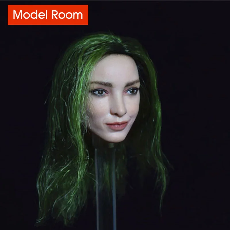 

BY-ART BY-T6 1/6 Arctic Girl Emma Dumont Head Sculpt Carving Model for 12'' Female Action Figure Body Doll In Stock
