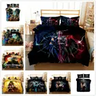 Комплект постельного белья Mortal Kombat с пододеяльником и наволочкой, 23 шт.