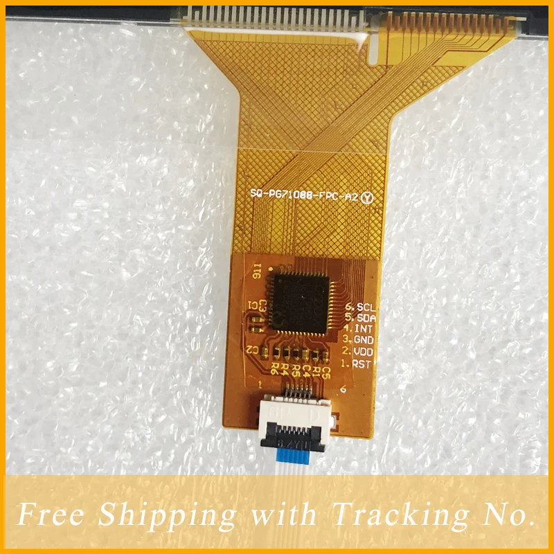 Новый 7-дюймовый планшет сенсорный экран SQ-PG71088-FPC-A2 для GPS-навигации дигитайзер