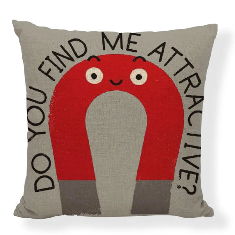 Забавная фраза мультфильм наволочка счастливые дни пиво хлеб Бумеранг радуга