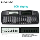 Зарядное устройство PALO 16 слотов AA AAA для быстрой разрядки, устройство для быстрой зарядки аккумуляторов 1,2 в AA AAA NiMH NiCD