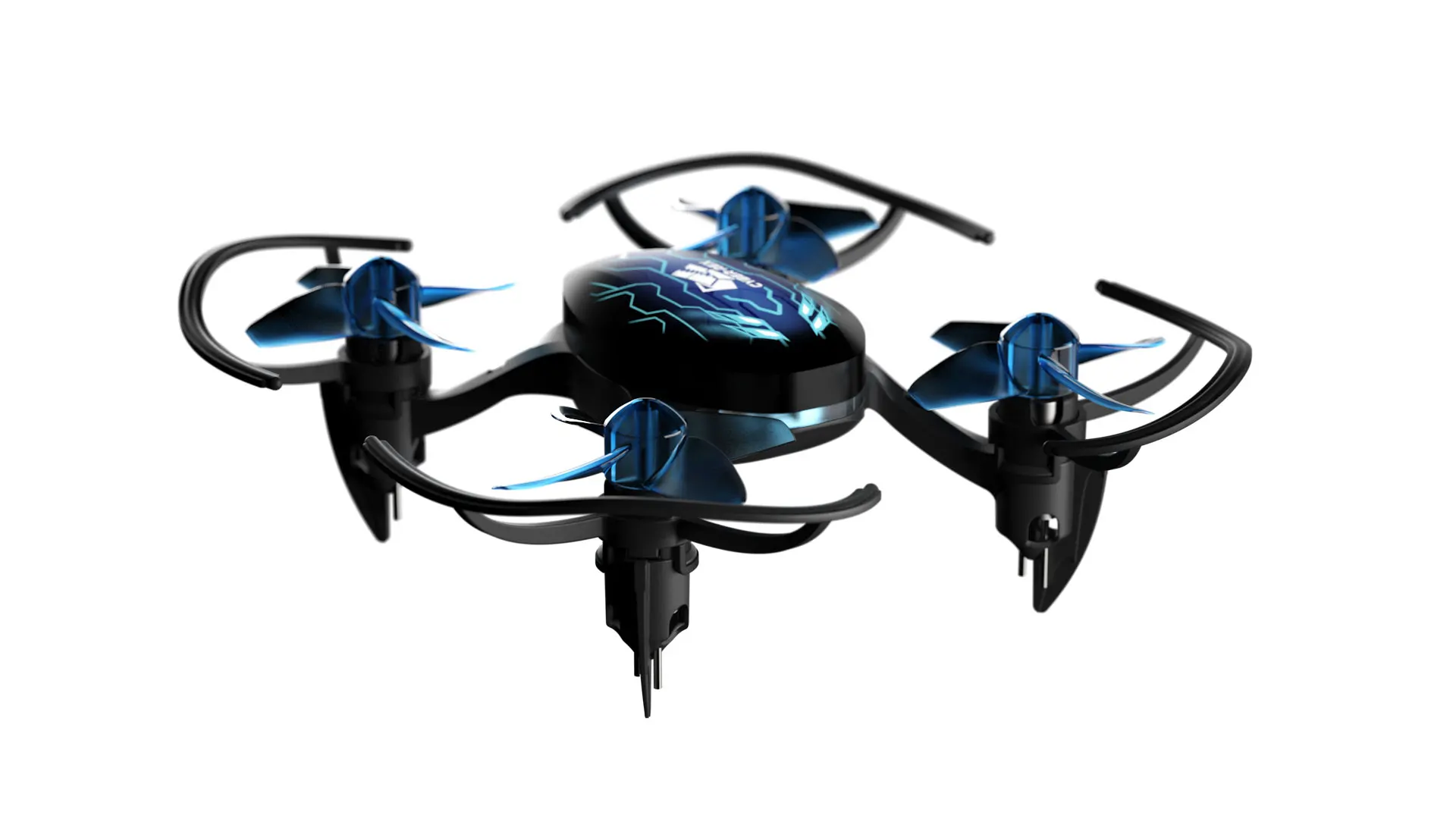 EMAX легкая игрушка ThrillMotion Cyber-Rex мини-Дрон RTF RC нано-Квадрокоптер 360 откидная высота
