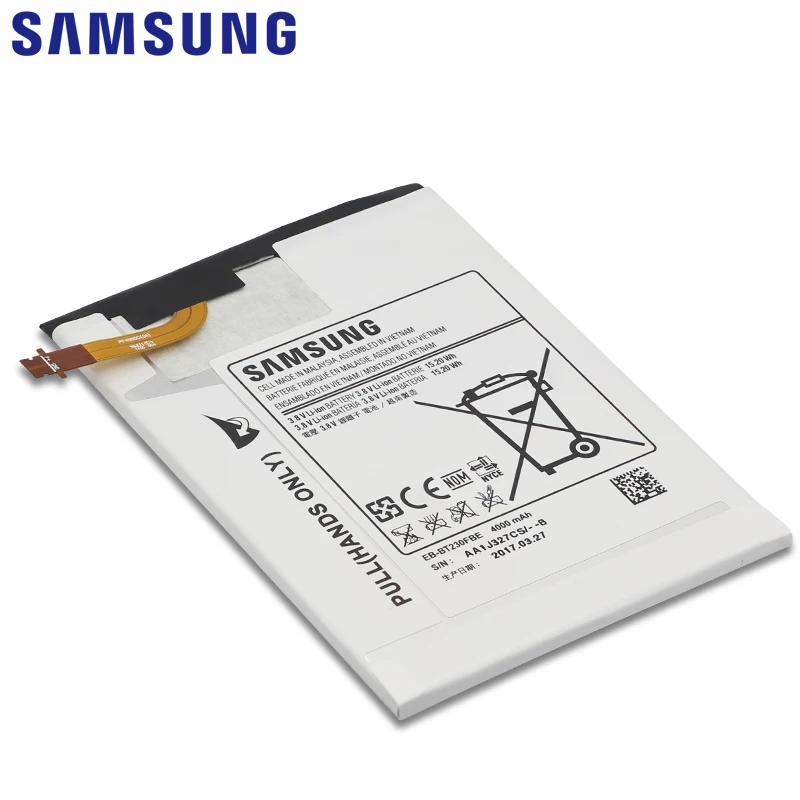Samsung планшет Батарея EB-BT230FBE 4000 мА-ч для samsung Galaxy Tab 4 7,0 7," T230 T231 T235 SM-T230 SM-T231 SM-T235