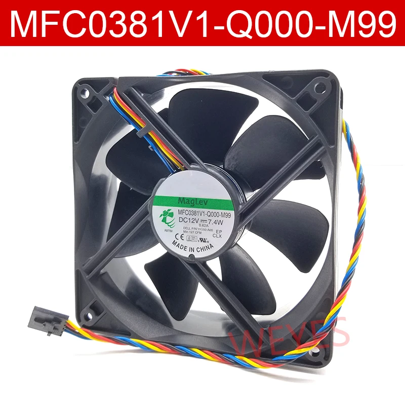 НОВЫЙ осевой вентилятор охлаждения с двойным шариковым подшипником для MFC0381V1 Q000