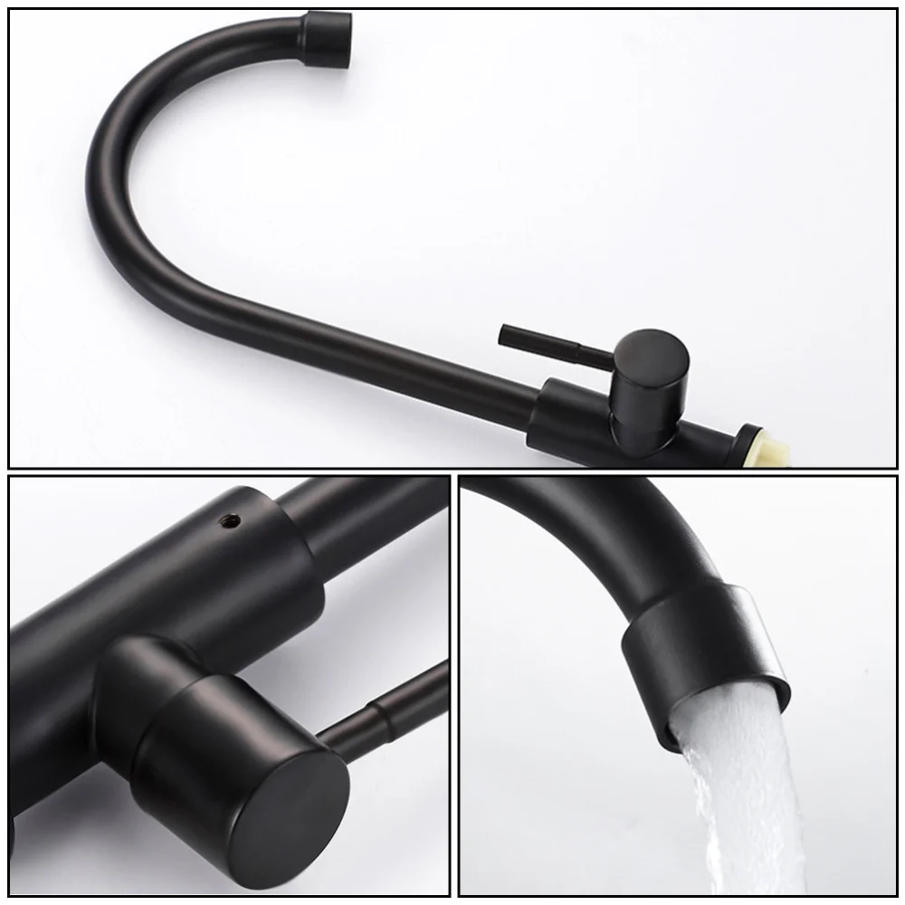 

Rotatable Water-tap Single Outlet Kitchen Stainless Steel Sink