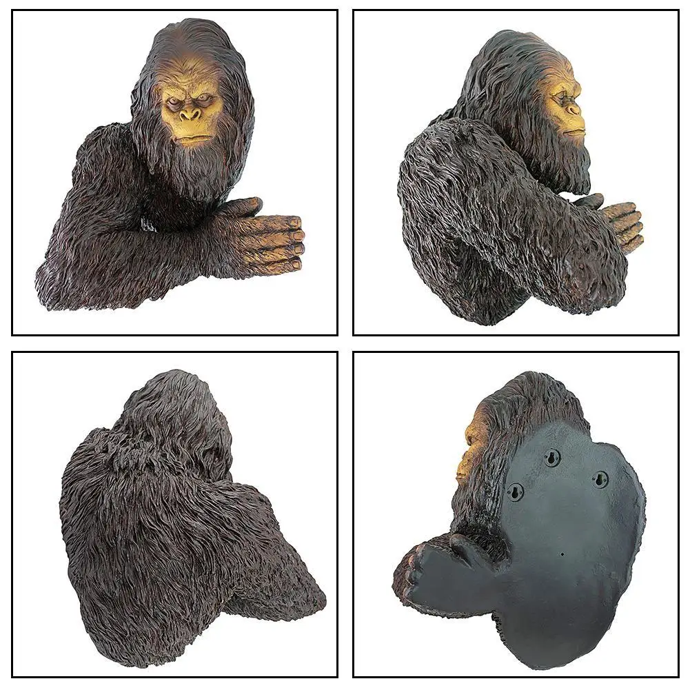 Орнамент орангутан статуя большого дерева мультяшный художественное дерево Hugger