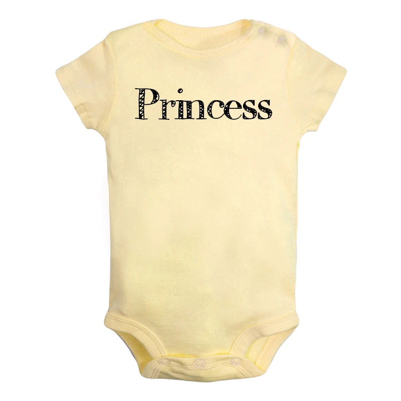 Одежда для новорожденных мальчиков и девочек с надписью I'm 1 Year I Am a Princess Prince