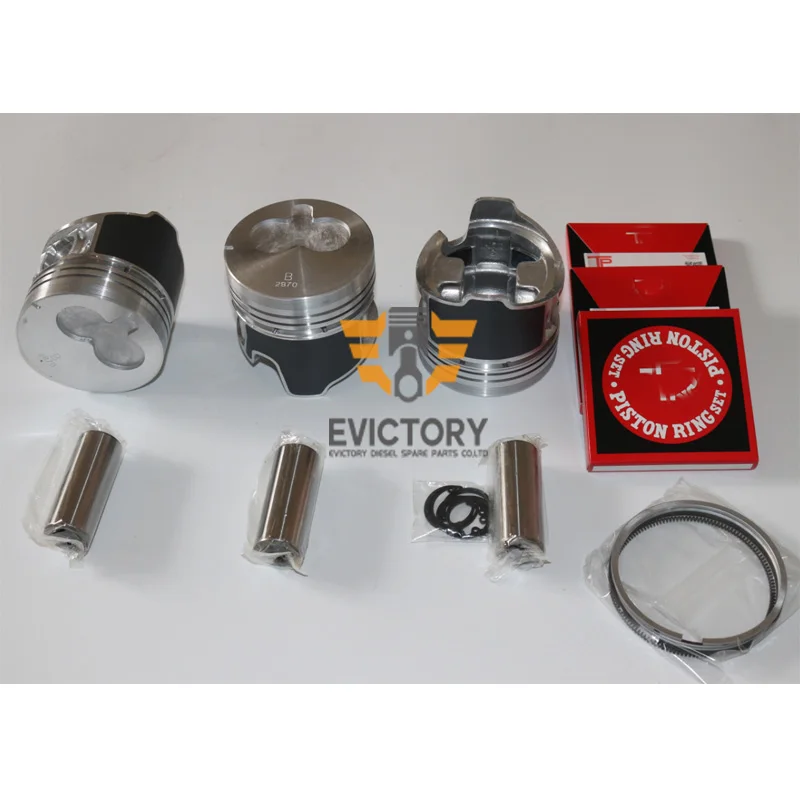 For Isuzu 3LD1 ENGINE REBUILD KIT PISTON+ RING CYLINDER LINER GASKET BEARING | Автомобили и мотоциклы
