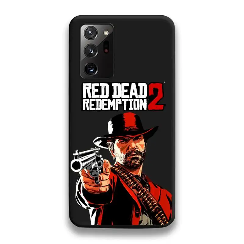 Red Dead Redemption 2 Phone Case For Samsung Galaxy Note20 ultra 7 8 9 10 Plus lite M51 M21 M31S J8 2018 Prime | Мобильные телефоны