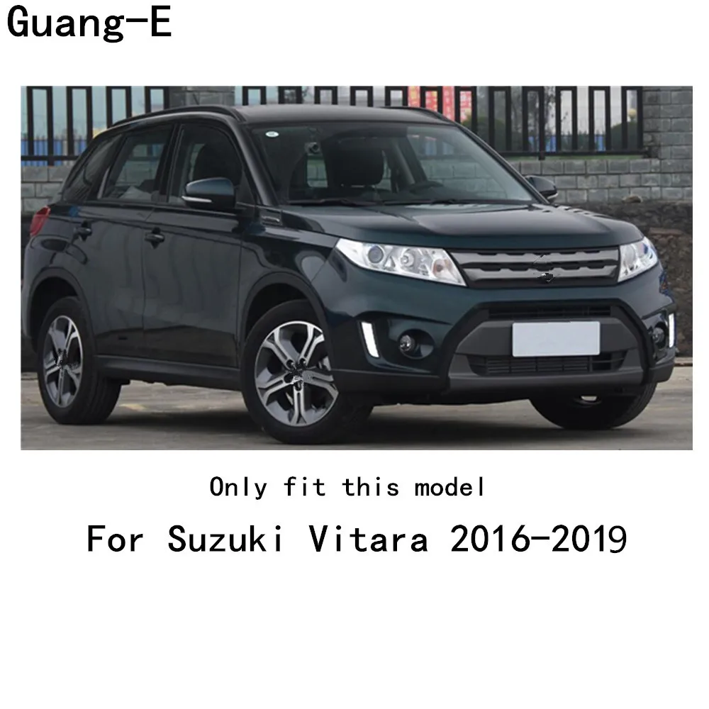 Для Suzuki Vitara 2016 2017 2018 2019 автомобильный Декор ABS Хромированная передняя решетка