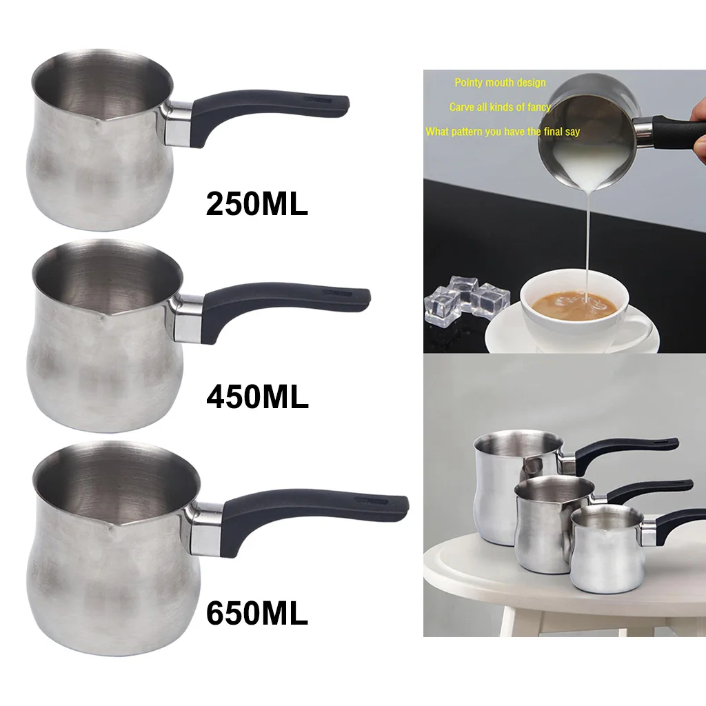 

STAINLESS STEEL WAX MELTING POUR POT CANDLE SOAP MILK FORTHING PITCHER TOOL