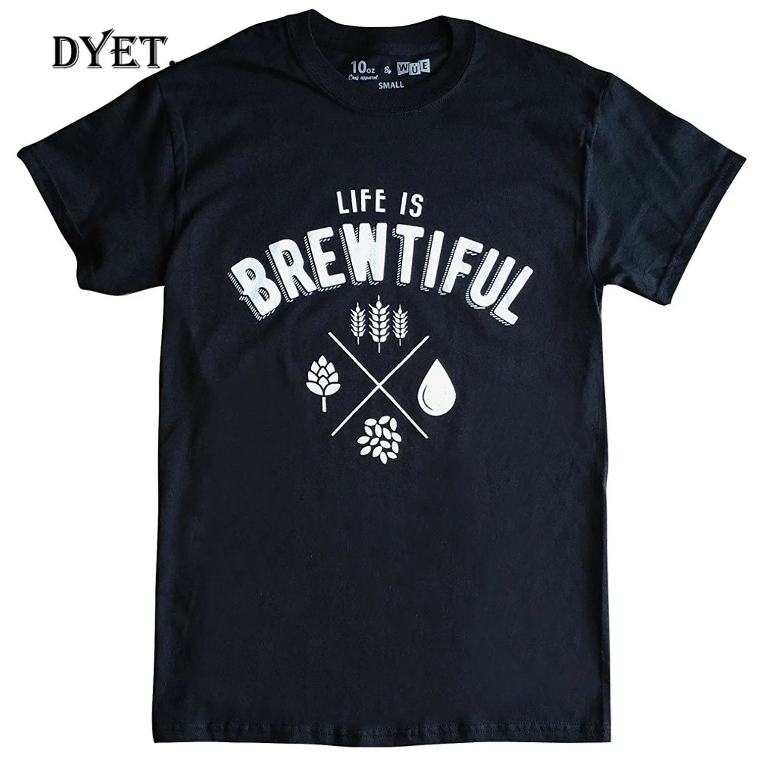 10 унций мужская одежда Life Is Brewtiful Мужская футболка с пивом хорошее качество