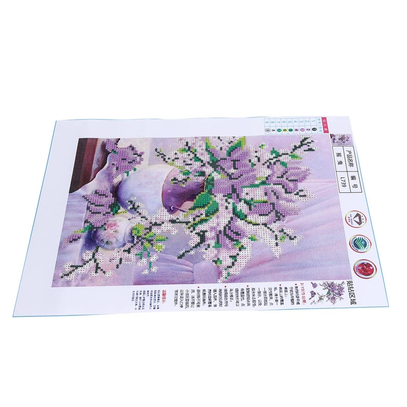 DIY 5D алмазная живопись вышивка цветок крестиком Набор для вышивки (светильник