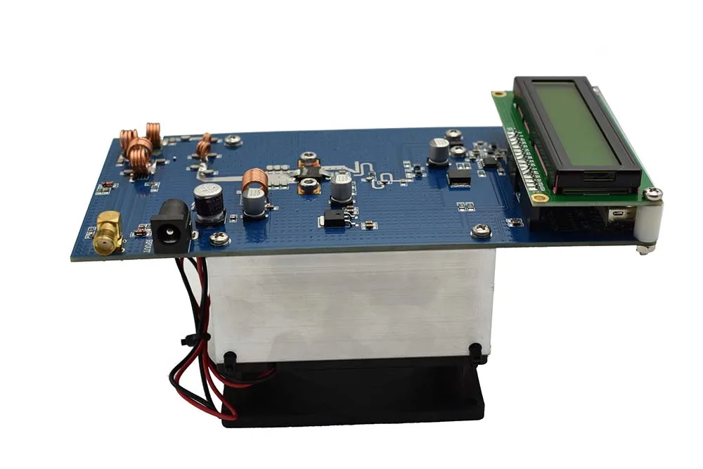 87,5 M-108 MHz 50W Максимальный до 70W стерео RF усилитель fm-передатчика с вентилятором радиостанции модуль DC 12V 13,8 V 10A H4-002