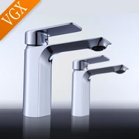 vgx bathroom faucets basin mixer sink faucet gourmet washbasin taps hot cold water tap single hole tapware brass chrome f602 101