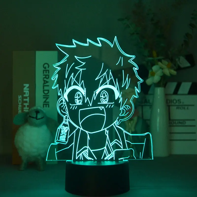 

Smart Phone Control Anime Toilet Bound Hanako Kun 3D LED Night Light Touch Sensor USB Children Room Energy-saving Table Lamp