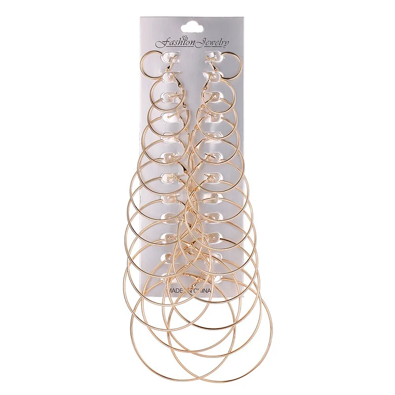 3UMeter модные преувеличенный большого металлического изделия с жемчугом круглые