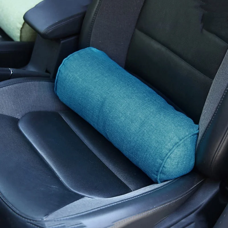 Хлопковые подушки для сна круглые валики дивана кровати поддержка шейного