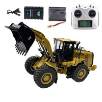 in stock huina116 hydraulic k966 loader model rtr factory direct remote control loader model toy