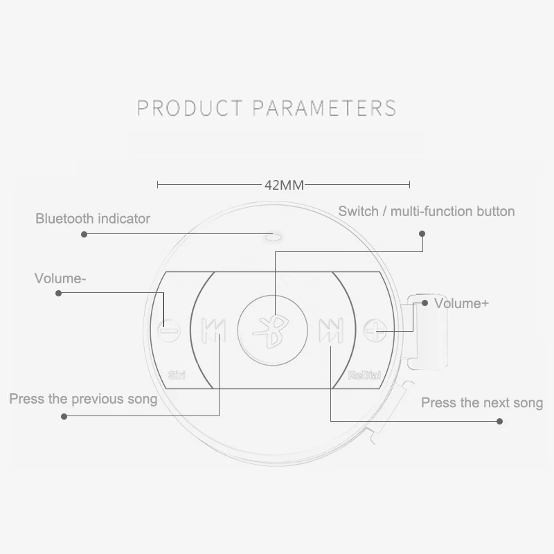 Walkie Talkie Bicycle Helmet Bluetooth Headset Sports Ski Wireless Cycling BT Earphone For TYT Hytera Motorola Baofeng Kenwood