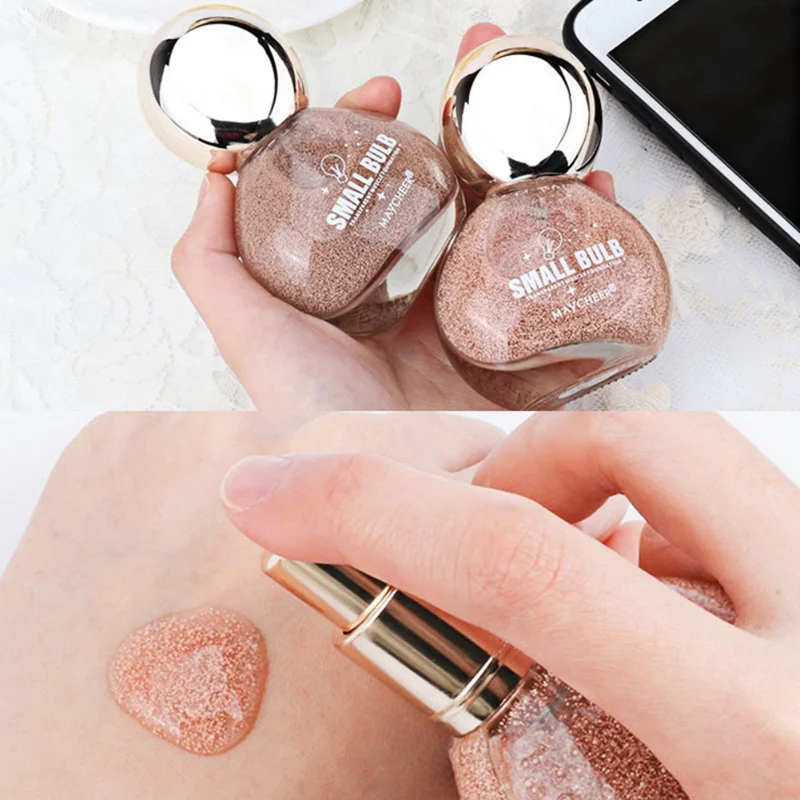 Горячая Распродажа маленькая лампочка Жидкий тональный крем консилер