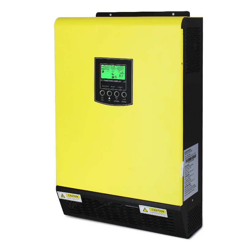 24vdc em e Fora da Grade Solar com 90a Híbrido Onda Senoidal Pura Inversor 5500w Mppt Controlador Solar 3000w pv entrada 5500w 450vdc 90a mppt carregador solar