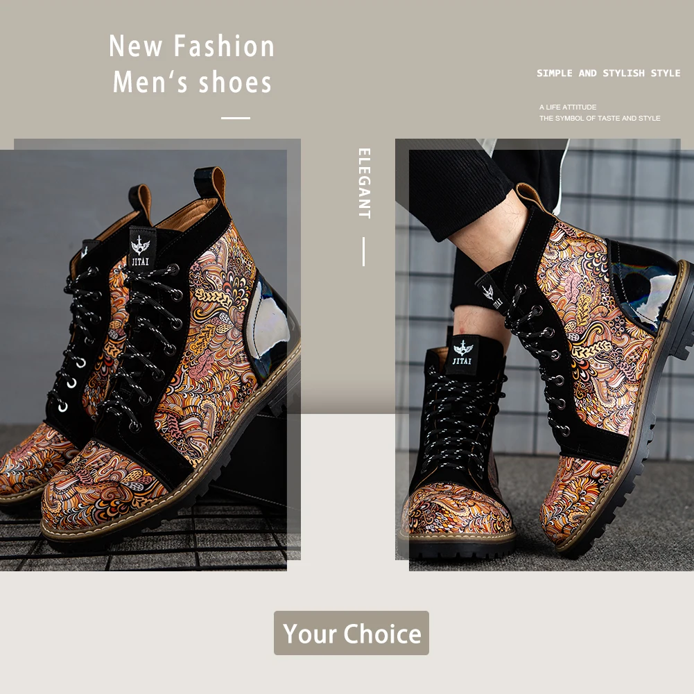 Новые Классические Meijiana мужские рабочие ботинки мартинсы Модные туристические
