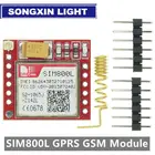 1 шт. самый маленький SIM800L GPRS GSM модуль карта MicroSIM Core плата четырехдиапазонный TTL Серийный порт