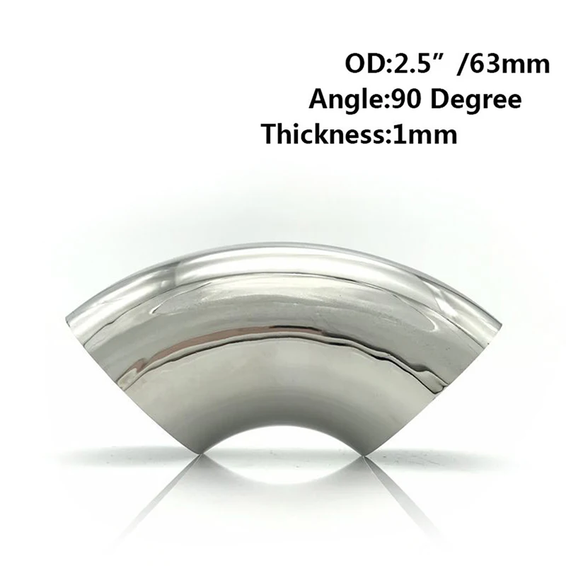 Нержавеющая сталь 60/63 мм локоть 90 градусов труба изгиб фитинг оправки |