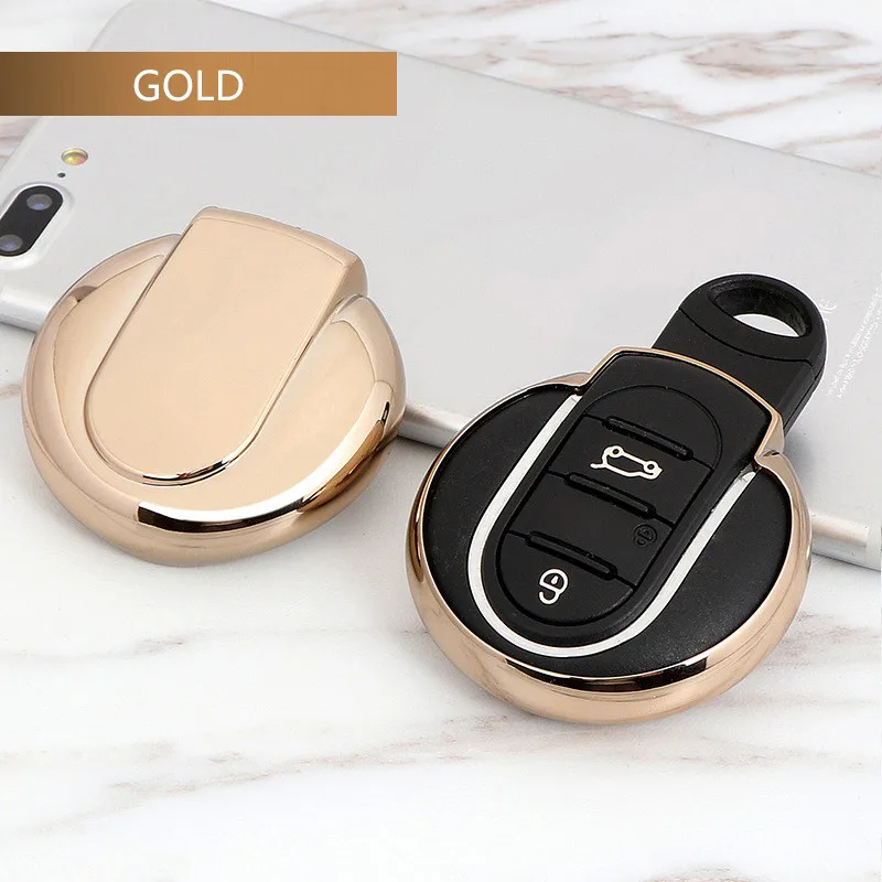 

Чехол для автомобильного ключа из ТПУ для BMW MINI Cooper R56 R50 R53 R55 R57 R58 R59 R60 R61 F54 F55 F56 Clubman, аксессуары для интерьера автомобиля