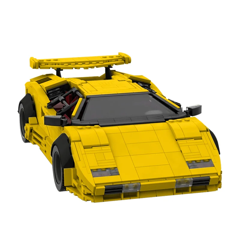 BuildMoc техническая Гоночная машина скоростные чемпионы строительные блоки MOC