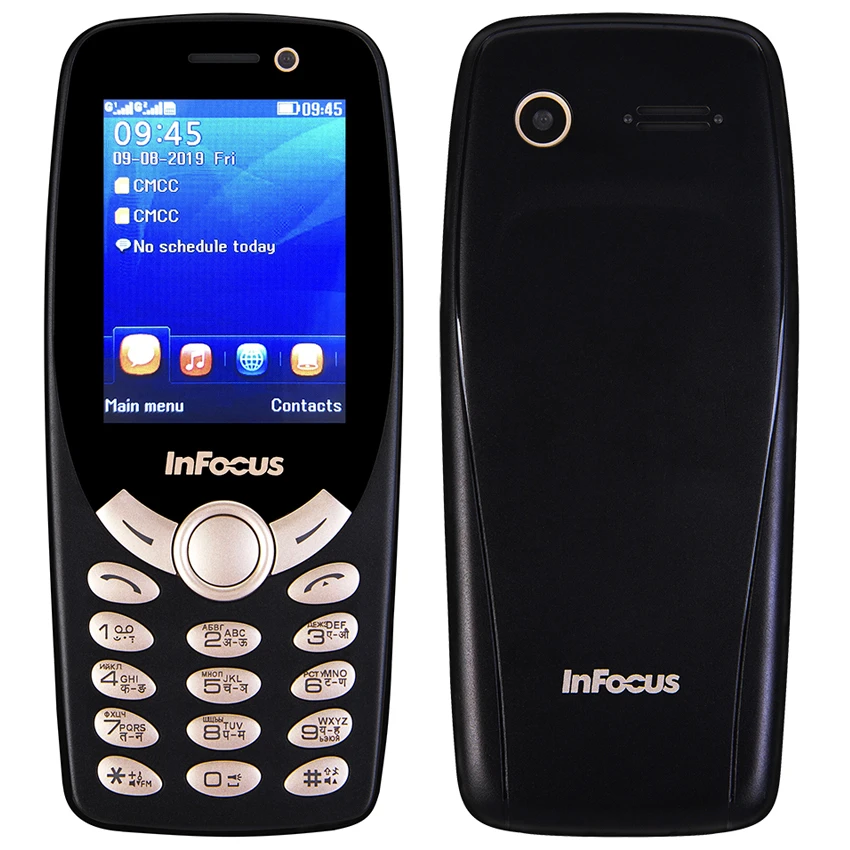 

InFocus IF9012 Russian keyboard mobile phone 2.4 inch gsm 1800mAh push-button cheap unlocked Dual sim flashlight cellphone