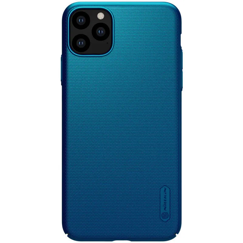 Blue Для iPhone 11 11 Pro Max X XR XS Max чехол Nillkin матовый защитный чехол для телефона жесткая задняя крышка ПК для iPhone 11 Pro Max 8 Plus чехол - Цвет: Blue