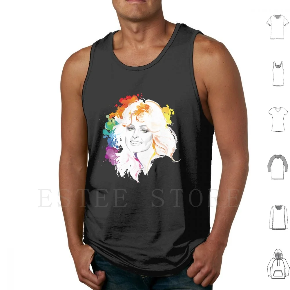 

Rainbow Farrah Tank Tops Vest Sleeveless Alejandro Mogollo Art Alejandromogolloart Alemogolloart