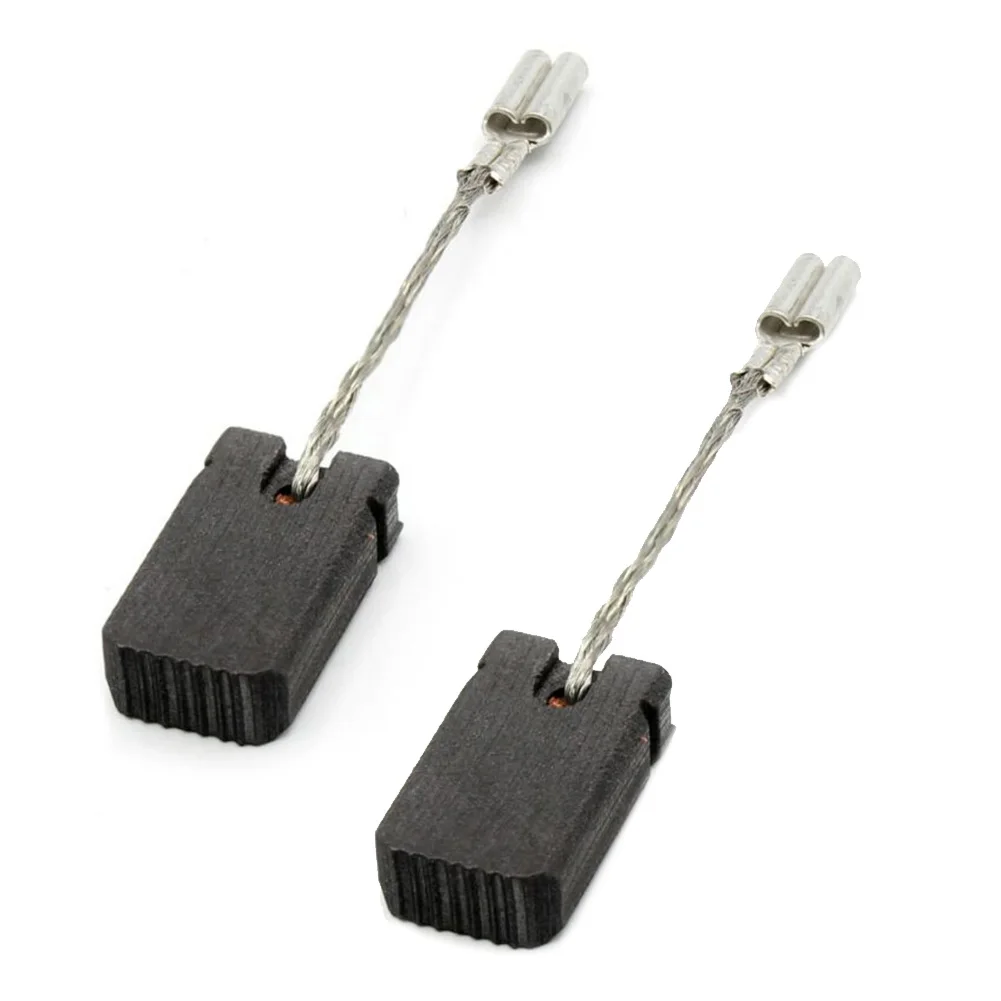 

2pcs/lot Graphite Copper Motor Carbon Brushes Set Tight Copper Wire for Electric Hammer/Drill Angle Grinder 15*8*5mm