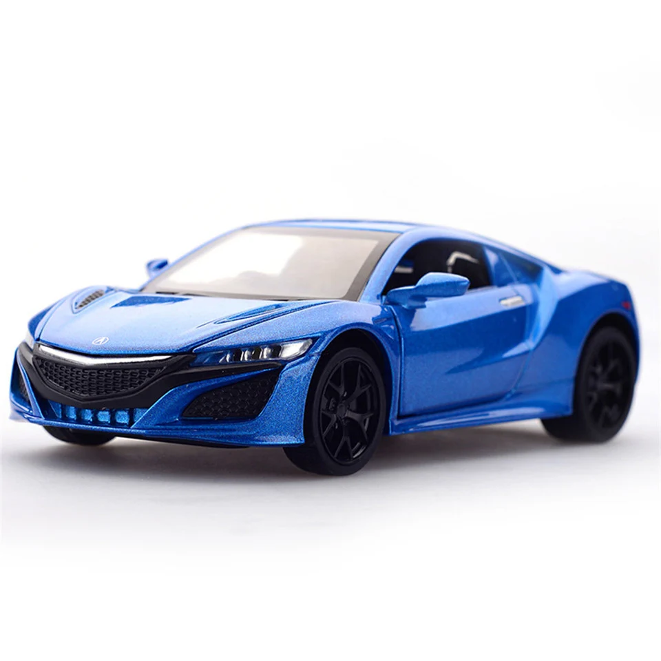 Лидер продаж литая модель автомобиля из сплава 1:32 Acura NSX мигающий Звук Детская