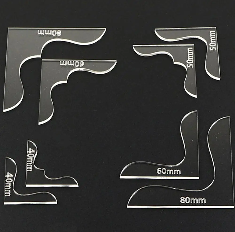Трафарет для мешков монет с узором из акриловой кожи | Дом и сад