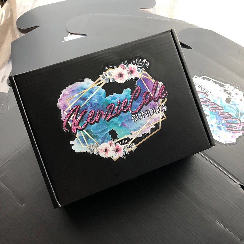 100 шт./лот пользовательские разноцветные логотипы боксом Доставка почтовых