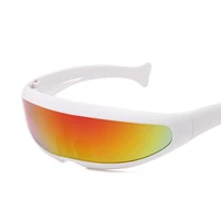 cycling sunglasses lens sunglasses men women fishtail design dolphins mirror glasses windproof goggles space robots eyewear
