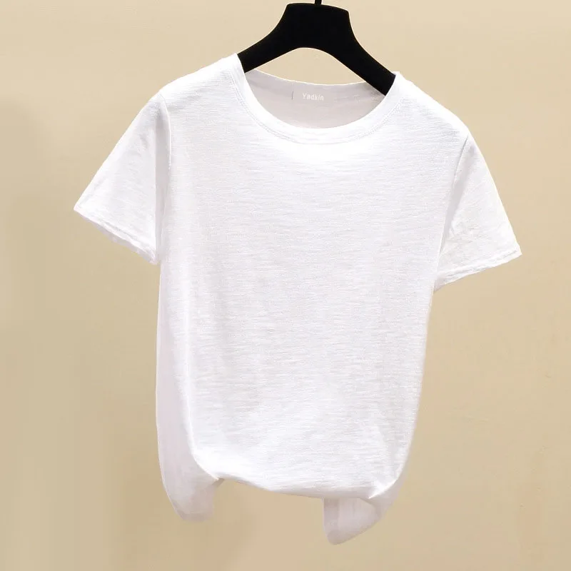 

New Quality classic casual breathable summer soft women's Short Sleeve T-Shirt