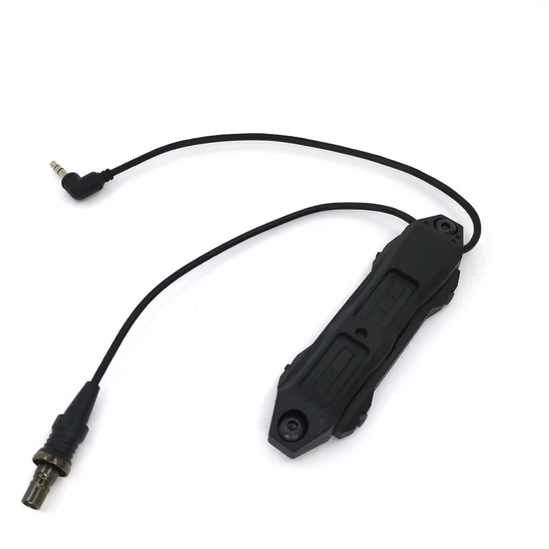 Тактический фонарь с двойным управлением переключатель давления в виде