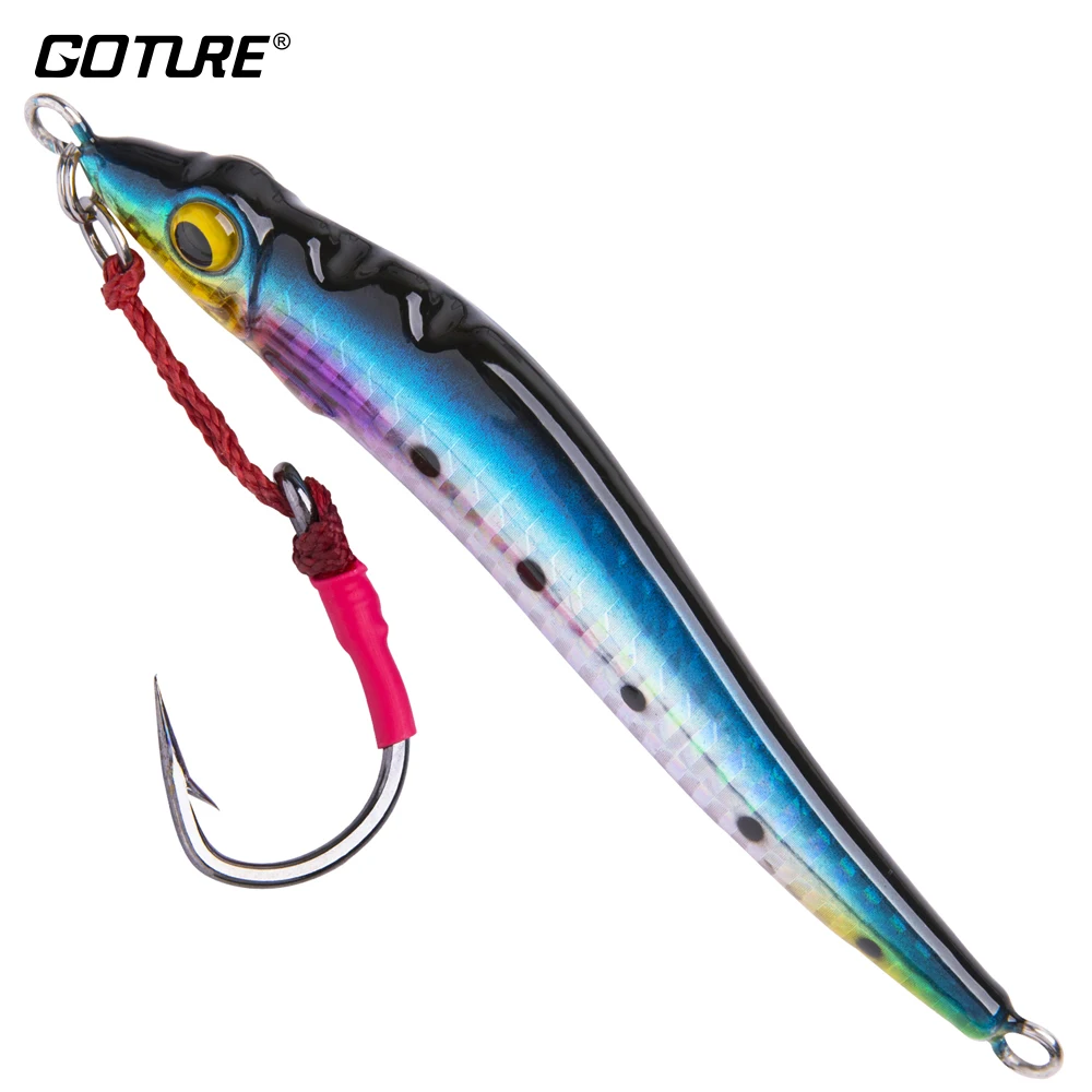 Goture передний сбалансированный джиг 100 г 150 глубоководный быстрый шаг Джиг