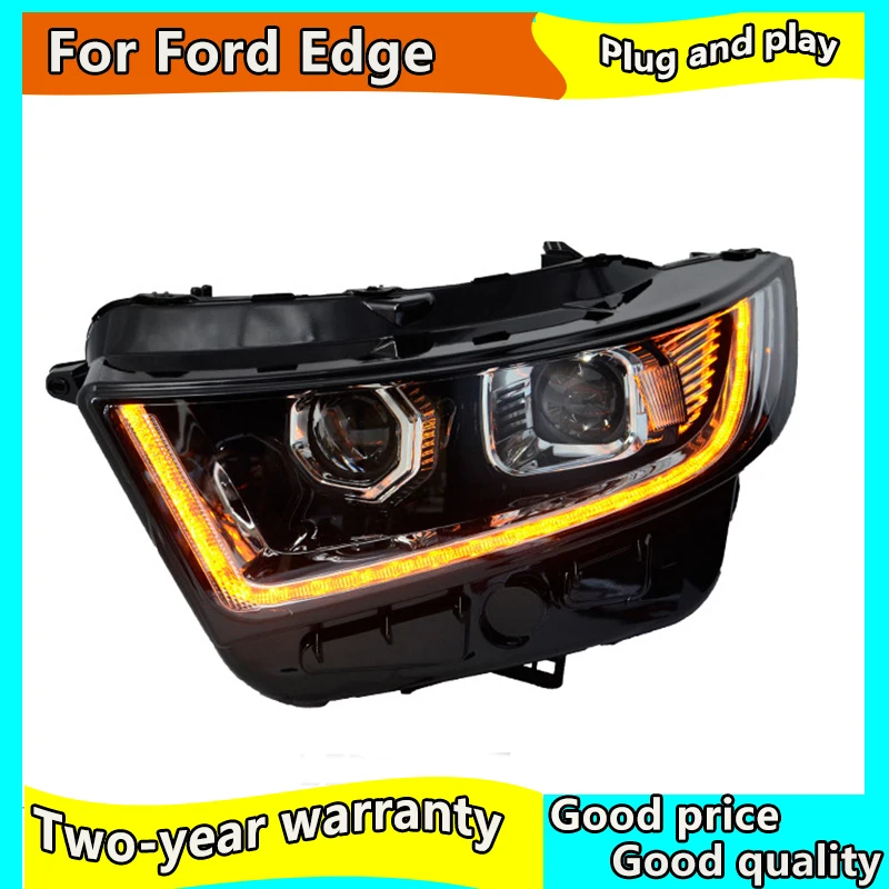Автомобильный Стайлинг для Ford Edge 2015-2018 все светодиодный фар край OEM аксессуары |