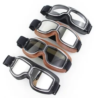 new vintage motorcycle glasses windproof retro motocross cycling outdoor dirt bike goggles eye protection sunglasses eyeglasses