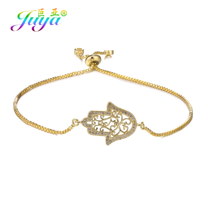 Juya ювелирные изделия ручной работы Золотой/розовое золото Регулируемый слайдер