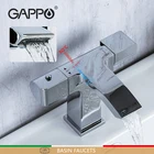 GAPPO смеситель для раковины, термостатический смеситель для раковины в ванной комнате, смеситель для водопада, латунный Смеситель для ванной комнаты torneira, смеситель для раковины, смеситель для ванной комнаты, torneira