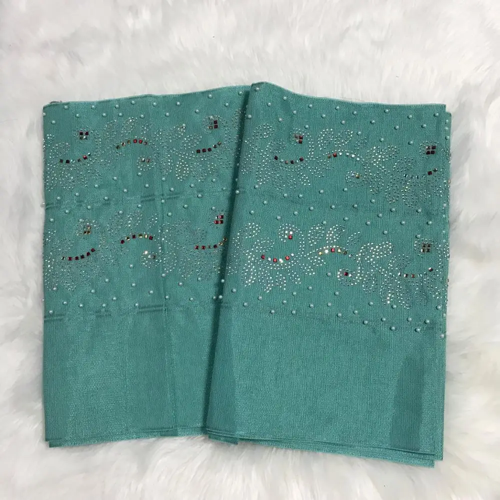 15 Новое поступление! Африканские дамы d ASO OKE головной убор обертывание для свадьбы и вечерние 2 шт. в упаковке AH30 - Цвет: 15